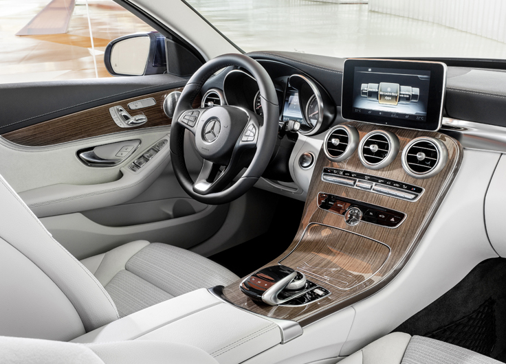 Фото новый Mercedes-Benz C-Class 2014 интерьер