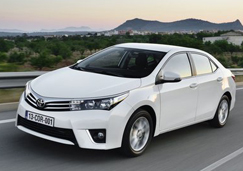 Комплектации и цены Toyota Corolla 2013