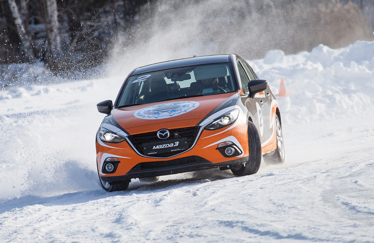 Фото Ice Race 2014 Mazda 3