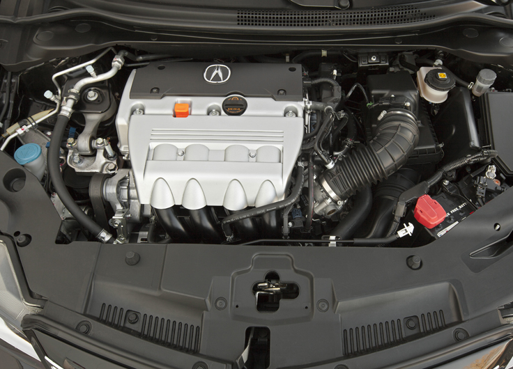 Фото 2,4-литрового двигателя нового Acura ILX 2014-2015