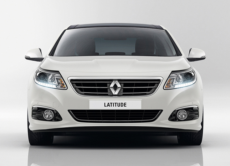 Фото новый Renault Latitude 2014 спереди