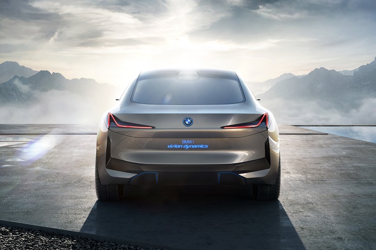 Новый BMW i Vision Dynamics - электроГран Купе из Баварии