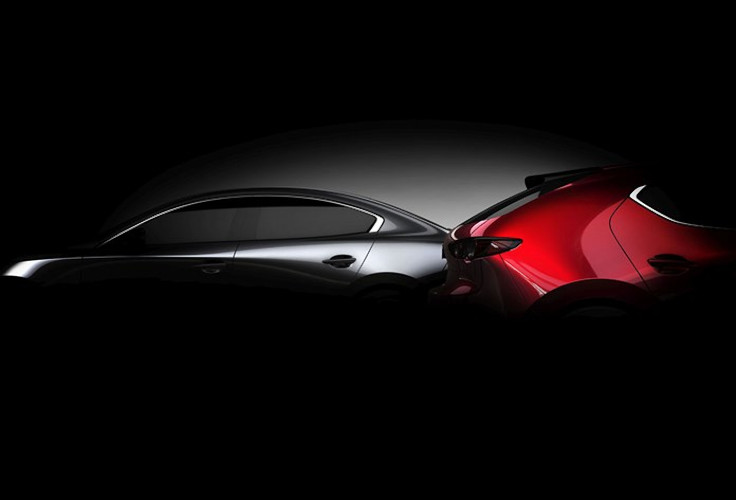 Mazda показала, как будет выглядеть новая "тройка"