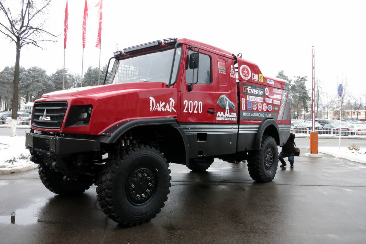 МАЗ официально представил свой новый гоночный грузовик