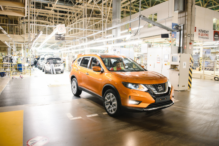 На заводе Nissan в России установлен рекорд