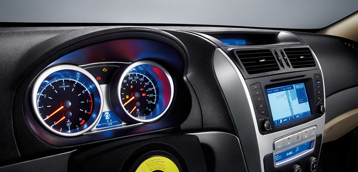Панель приборов Geely Emgrand X7 2013-2014