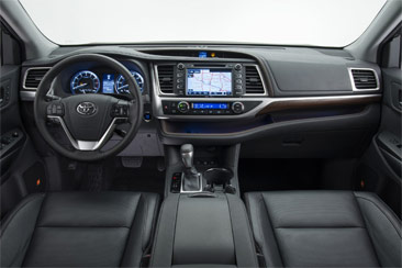 Комплектации и цены Toyota Highlander 2014