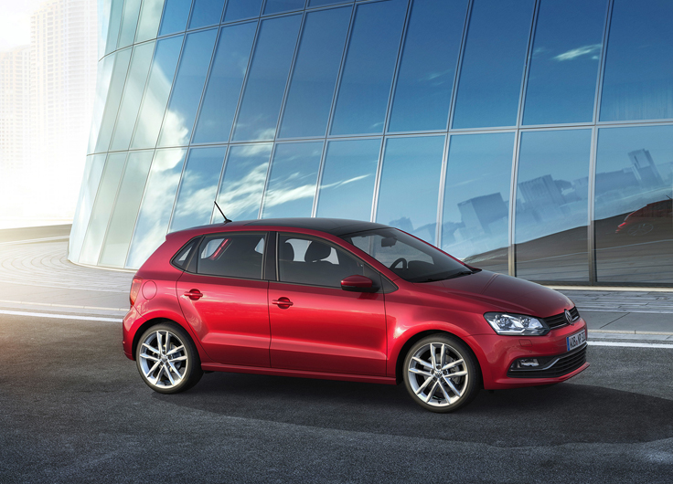 Фото нового Volkswagen Polo 2014 вид спереди
