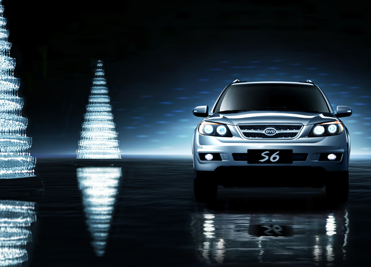 Фото новый BYD S6 2014 вид спереди