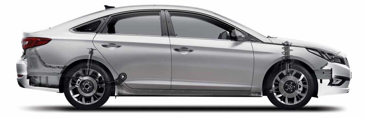 Фото нового Hyundai Sonata 2014 рентген вид сбоку
