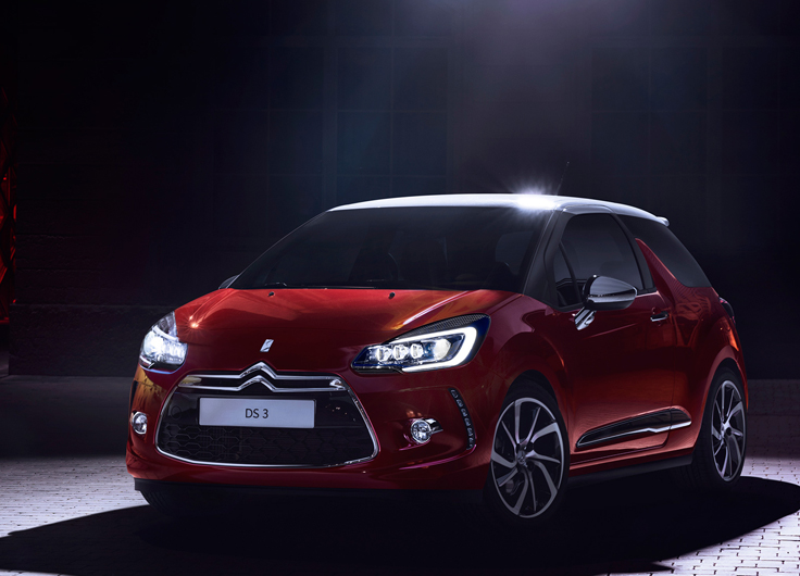 Фото новый DS3 вид спереди