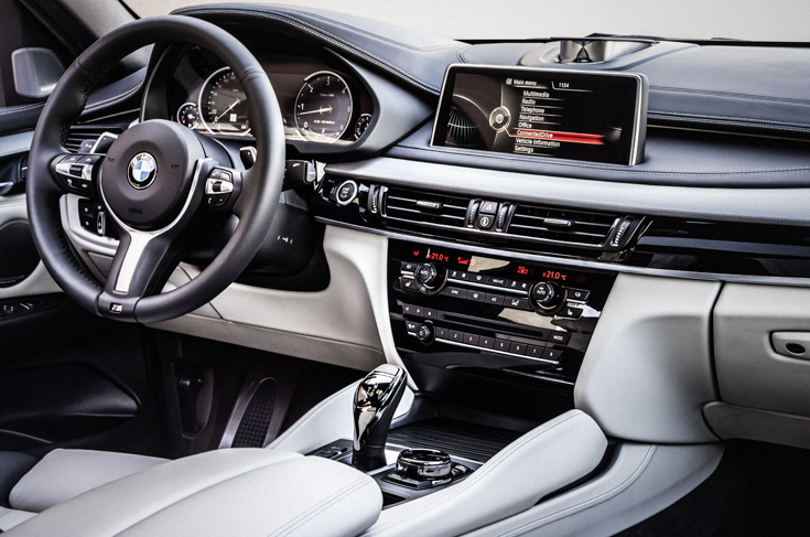 Салон нового BMW X6 2014-2015