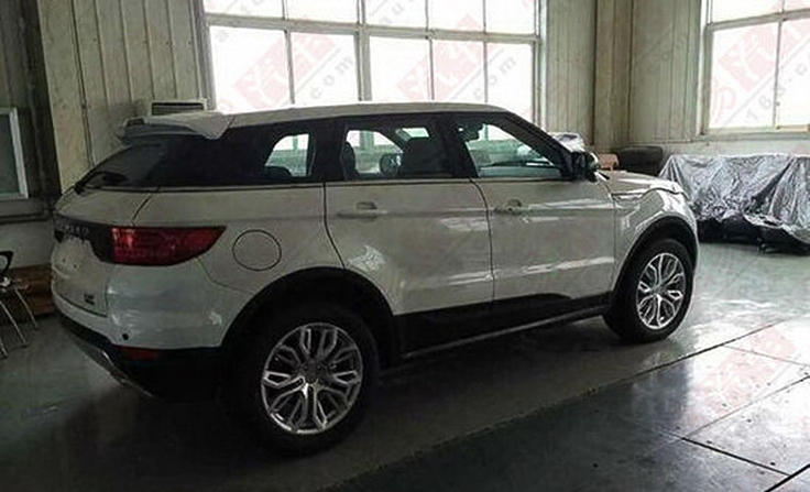 Фото нового Landwind X7 2014 сзади
