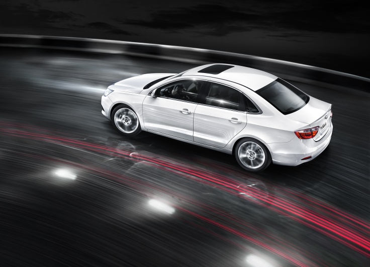 Фото нового Chery Arrizo 2014 вид сзади