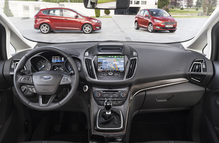 Фото салона нового Ford C-Max 2014-2015