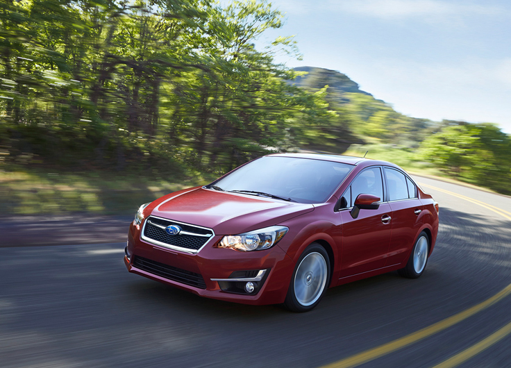 Фото новый Subaru Impreza 2014-2015 спереди