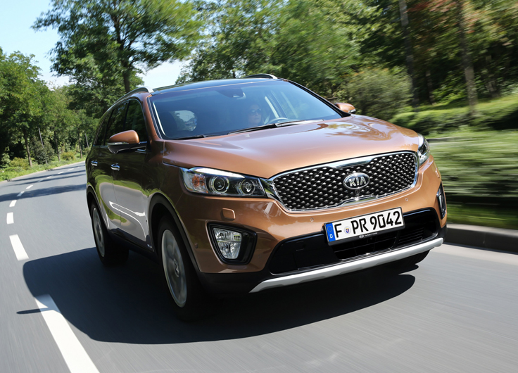 Фото нового KIA Sorento 2014-2015 вид спереди