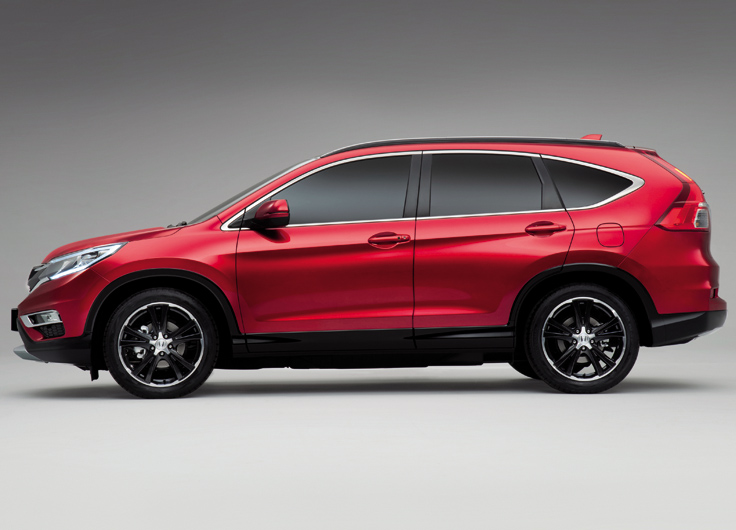 Фото нового Хонда CR-V 2014-2015 вид сбоку