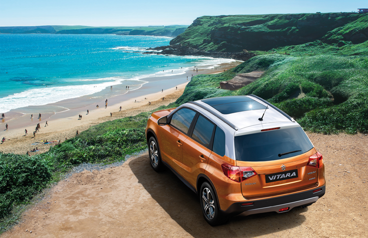 Фото нового Suzuki Vitara 2014-2015 вид сзади