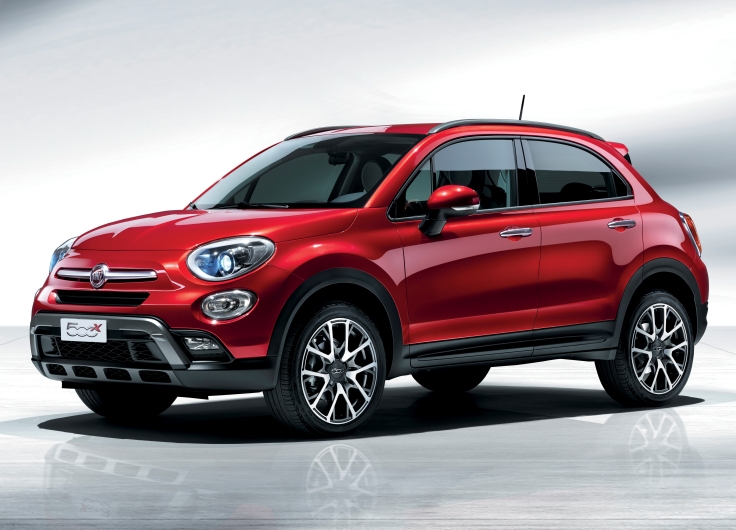 Фото новый FIAT 500X Cross 2014-2015 спереди