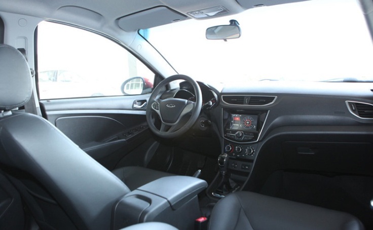 Фото новый Chery Arrizo 3 2014-2015 интерьер