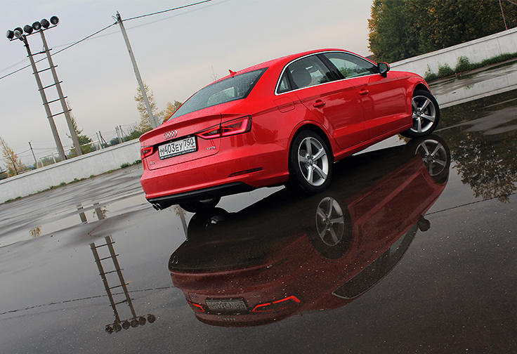 Тест драйв Audi A3 седан 2014