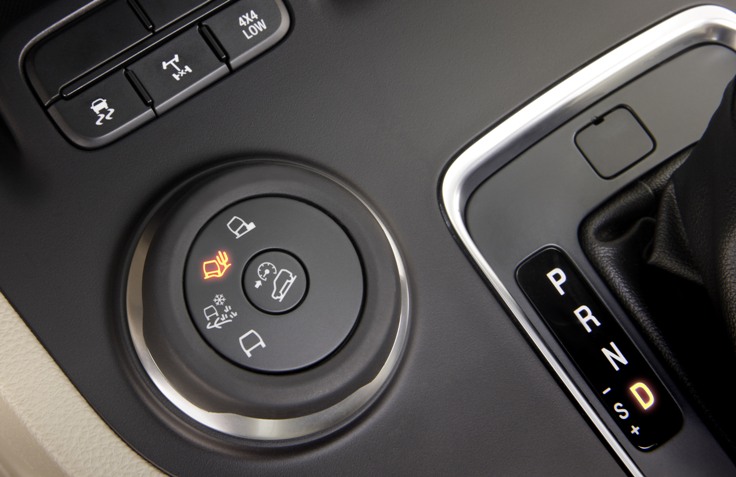 Поворотный селектор системы TMS нового Ford Everest 2014-2015
