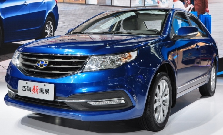 Фото новый Джили GC7 2014-2015 спереди