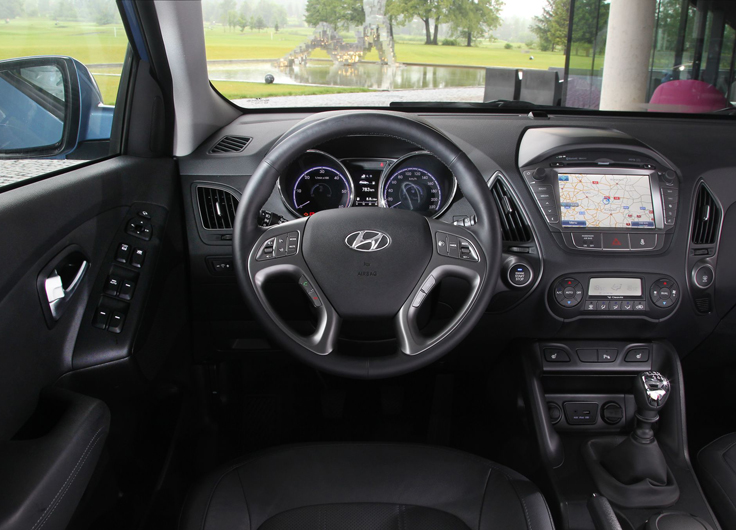 Фото салона Hyundai ix35 2014-2015