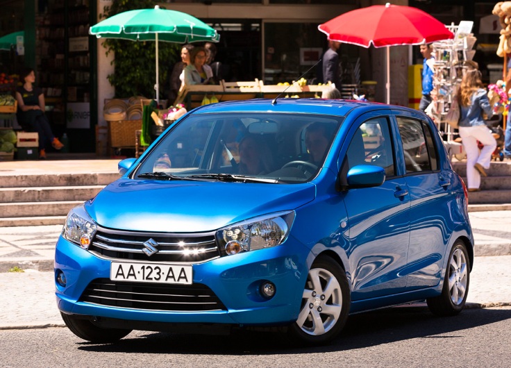 Фото нового Suzuki Celerio 2014-2015 вид спереди