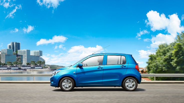 Фото нового Suzuki Celerio 2014-2015 вид сбоку
