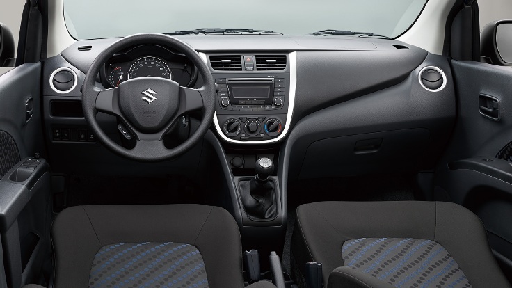 Фото салона нового Suzuki Celerio 2014-2015