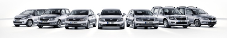 Модельный ряд Skoda 2014-2015