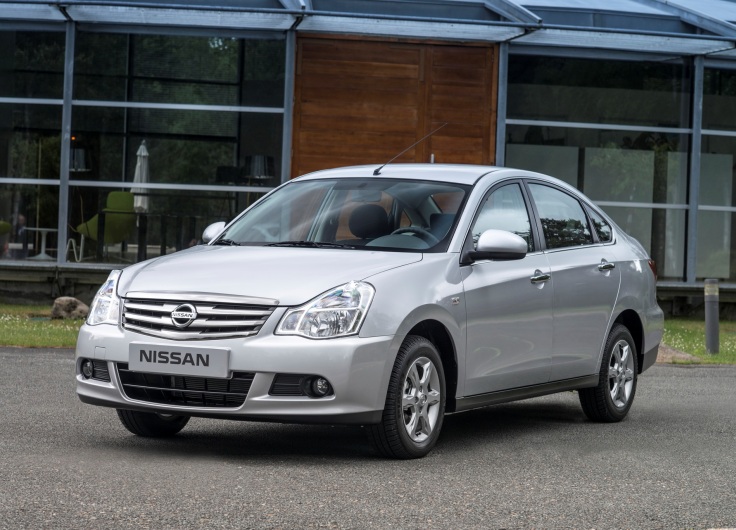 Фото Nissan Almera 2015 спереди