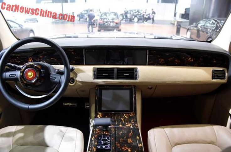 Фото салона нового Hongqi LS5 2015-2016