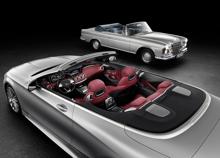 Фото нового кабриолета Mercedes-Benz S-Класса 2015-2016