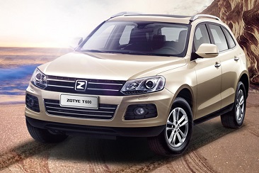 Новый Zotye T600 2015