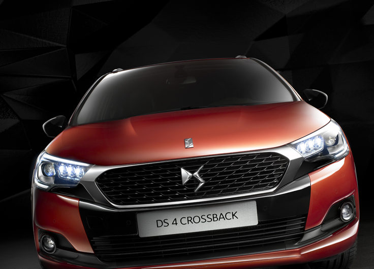 Фото новый Citroen DS 4 Crossback 2015-2016 спереди