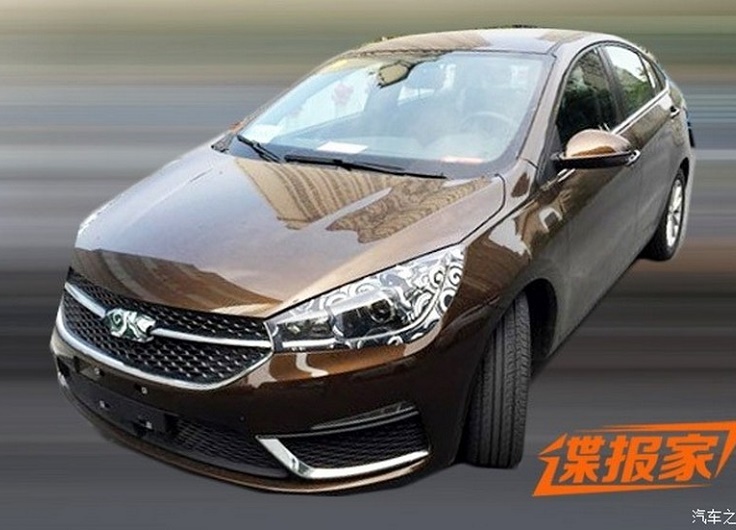 Фото нового Chery Arrizo 5 2015-2016 спереди