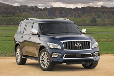Комплектации Infiniti QX80 2015