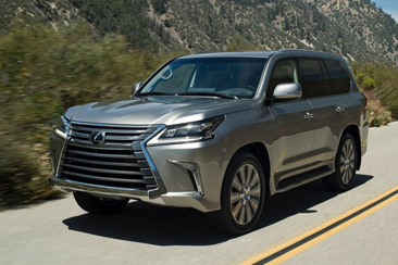 Комплектации Lexus LX 2015