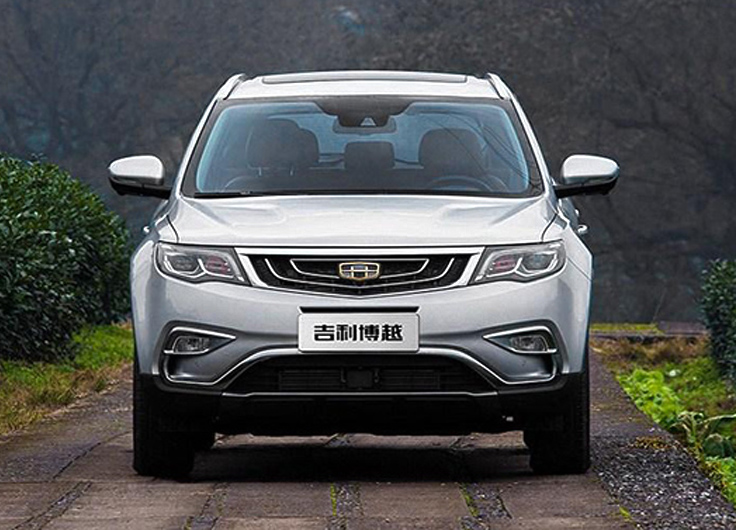 Фото новый Джили NL-3 SUV (Боуе) 2016-2017 спереди