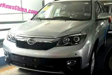 Рестайлинг BYD S6 2016