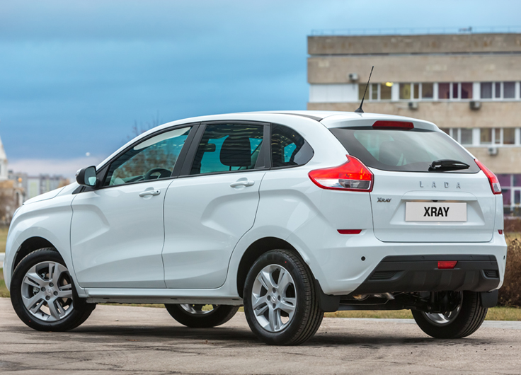 Фото новый LADA XRAY 2016-2017 сзади