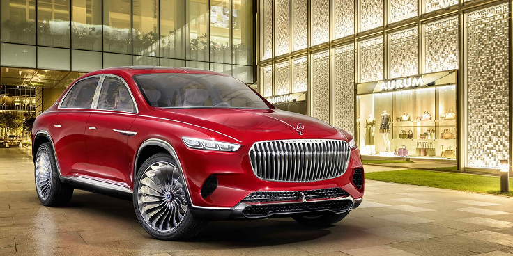 В новом Mercedes-Maybach 750 лошадей и чайник