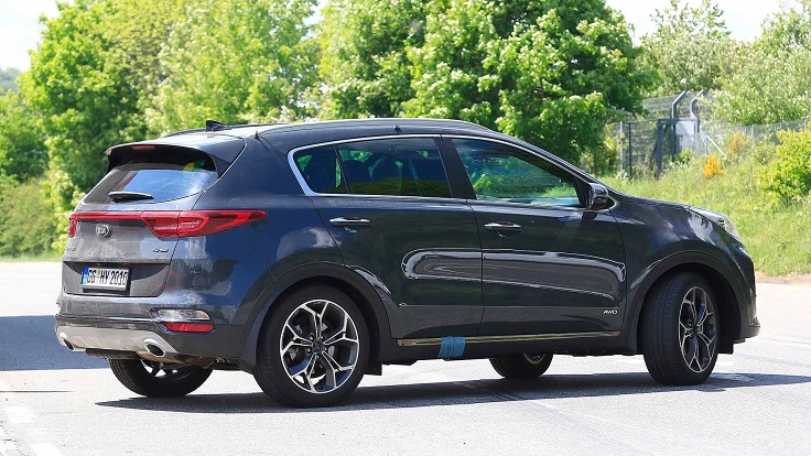 Рестайлинговый Kia Sportage поймали без камуфляжа