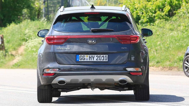 Рестайлинговый Kia Sportage поймали без камуфляжа