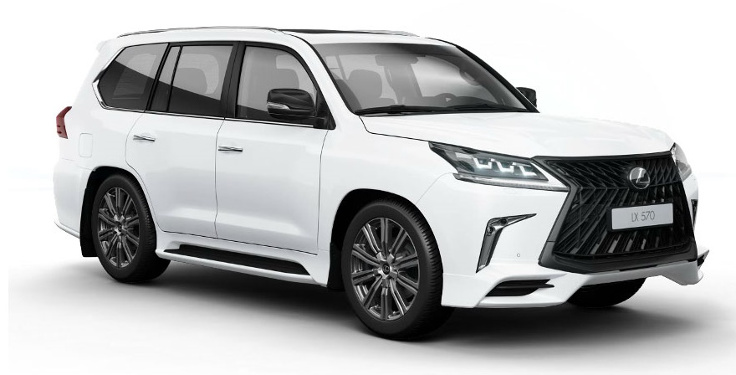 Больше черного! В Россию пришел Lexus LX в версии Black Vision