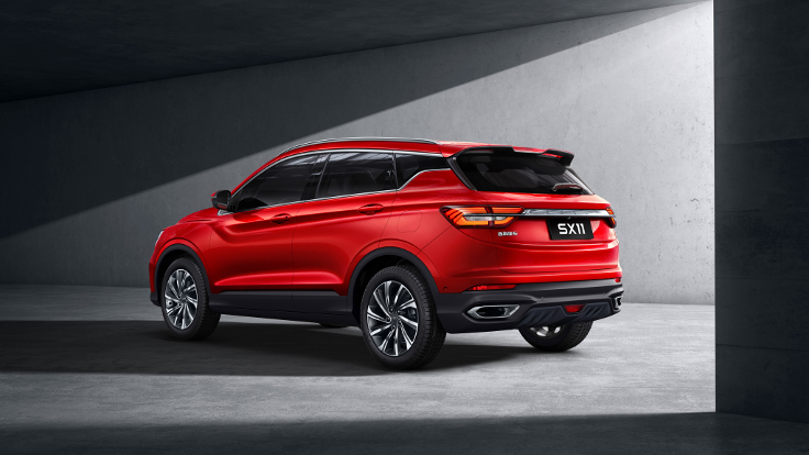Новый кроссовер Geely показался на фотографиях