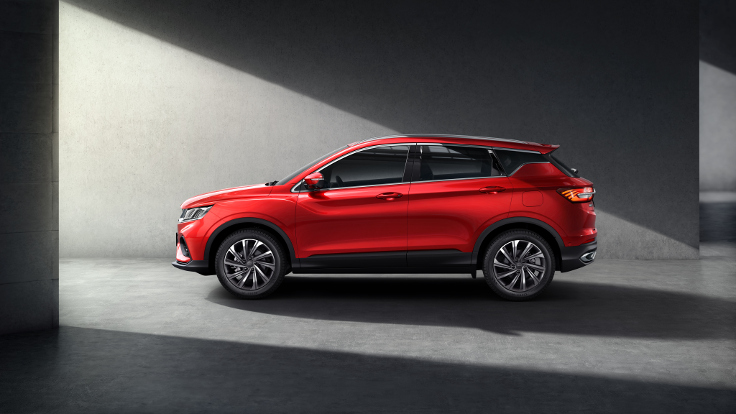 Новый кроссовер Geely показался на фотографиях